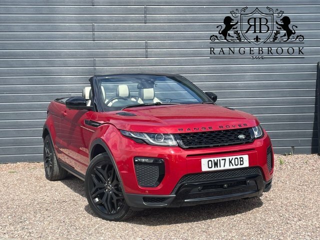 Compare Land Rover Range Rover Evoque 2.0 Td4 Hse Dynamic Lux OW17KOB Red