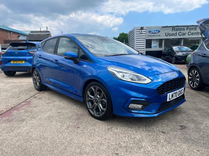 Compare Ford Fiesta Fiesta St-line Edition T Mhev LM70GKG Blue