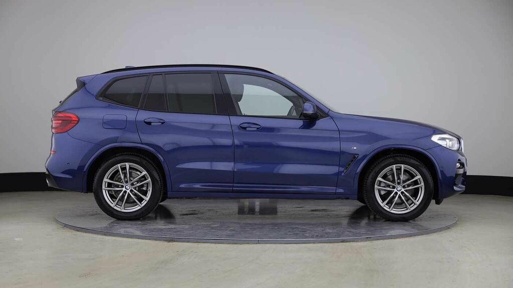 Compare BMW X3 Xdrive20i M Sport NG68AAZ Blue
