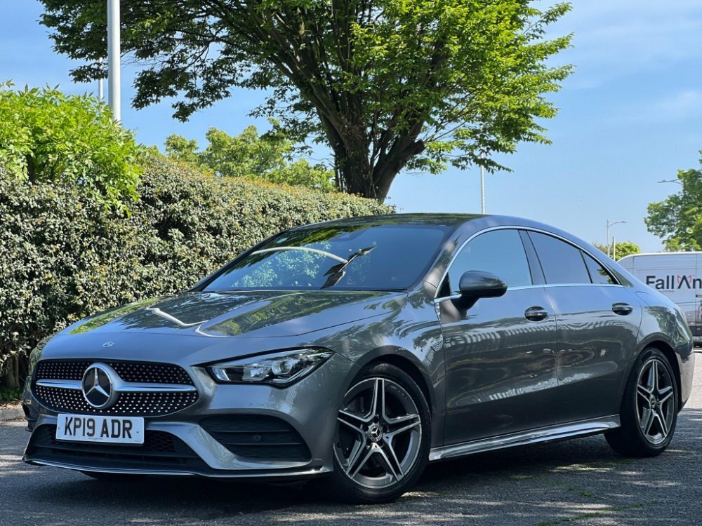 Compare Mercedes-Benz CLA Class 1.3 Cla200 Amg Line Coupe 7G-dct Euro 6 Ss KP19ADR Grey
