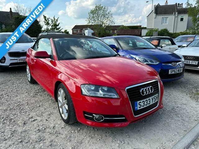 Compare Audi A3 Cabriolet Cabriolet S333YSH Red