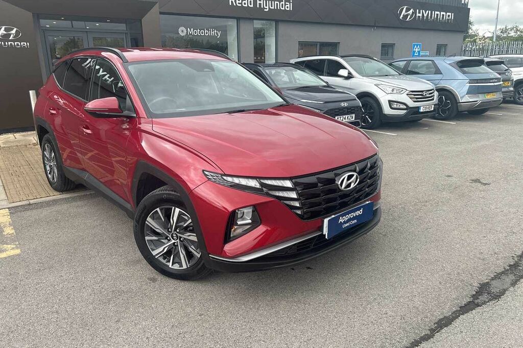 Compare Hyundai Tucson 1.6 T-gdi 230Ps Se Connect Hybrid YS21HPZ Red