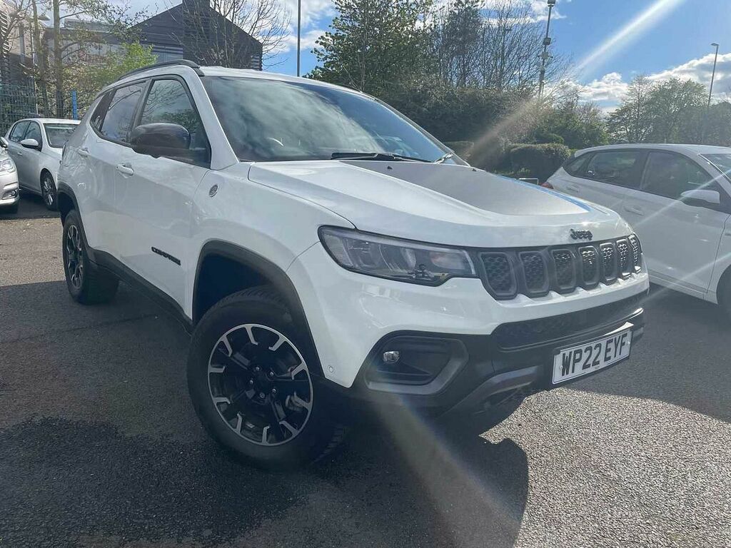 Compare Jeep Compass 1.3 Gse 237Bhp Eawd Trailhawk Phev WP22EYF White