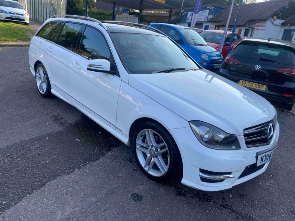 Compare Mercedes-Benz C Class 2.1 C220 Cdi Amg Sport Edition G-tronic Euro 5 S KX14XSY White