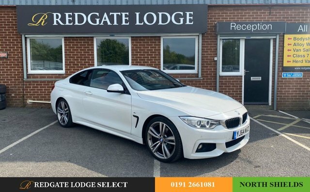Compare BMW 4 Series 420D M Sport YJ64WXD White