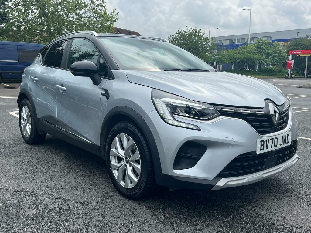 Compare Renault Captur 1.3 Tce Iconic Euro 6 Ss BV70JWD Grey