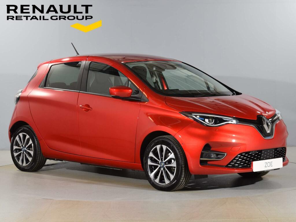 Compare Renault Zoe Zoe Gt Line Rapid Charge Ev50 HK71CYV Red
