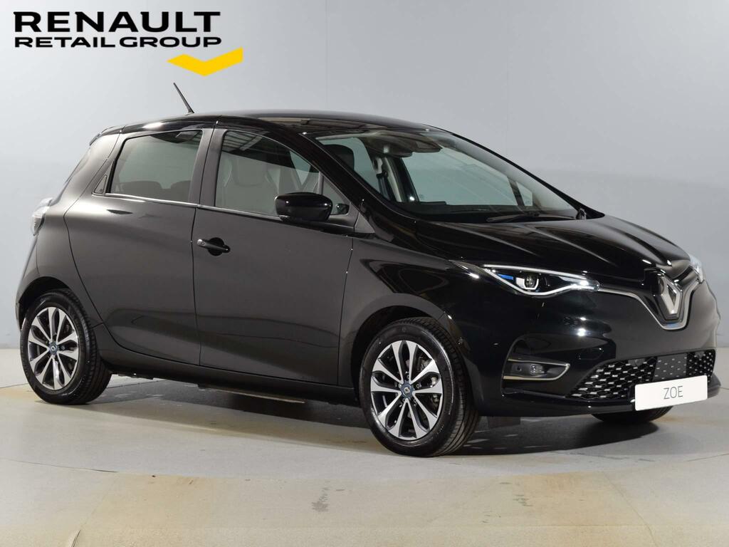 Compare Renault Zoe Renault Zoe 100Kw Gt Line R135 50Kwh Rapid Charg WP22WNF Black