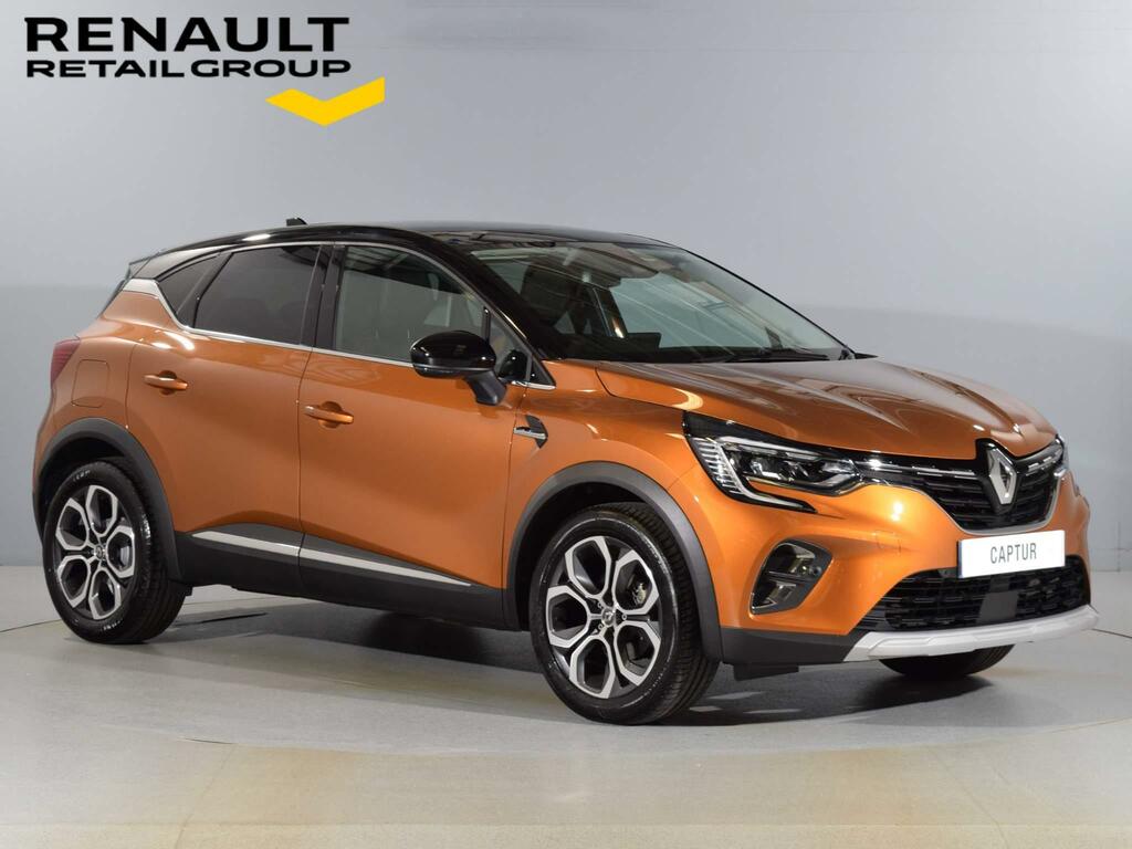 Compare Renault Captur Renault Captur 1.6 E-tech Hybrid 145 S Edition LT71CME Orange