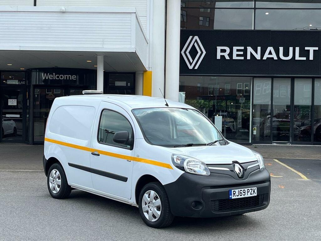 Compare Renault Kangoo Renault Kangoo Ml20 44Kw 33Kwh Business I-van RJ69PZK White
