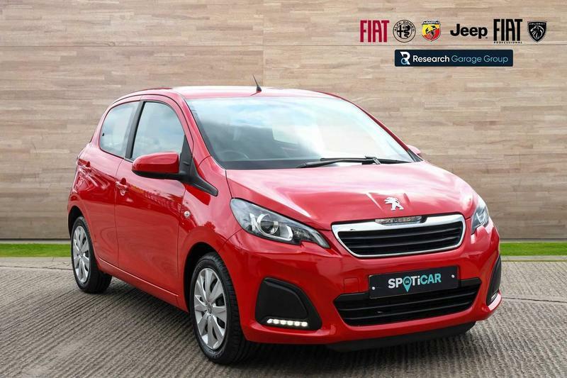 Compare Peugeot 108 1.0 Active Euro 6 BV17SXX Red