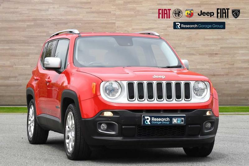 Compare Jeep Renegade 1.6 Multijetii Limited Euro 6 Ss WO66XWE Red