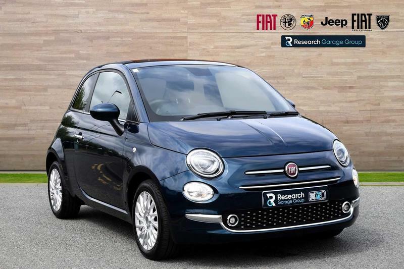Compare Fiat 500 1.0 Mhev Top Euro 6 Ss BX73UCH Blue
