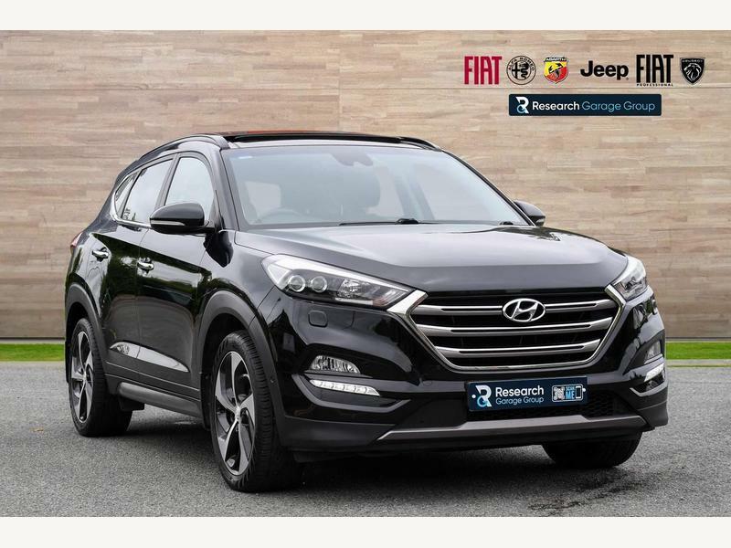 Compare Hyundai Tucson 1.6 T-gdi Premium Se Dct 4Wd Euro 6 WG16FVH Black
