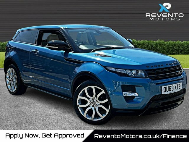 Compare Land Rover Range Rover Evoque 2.2 Sd4 Dynamic Lux 190 Bhp J26LAK Blue
