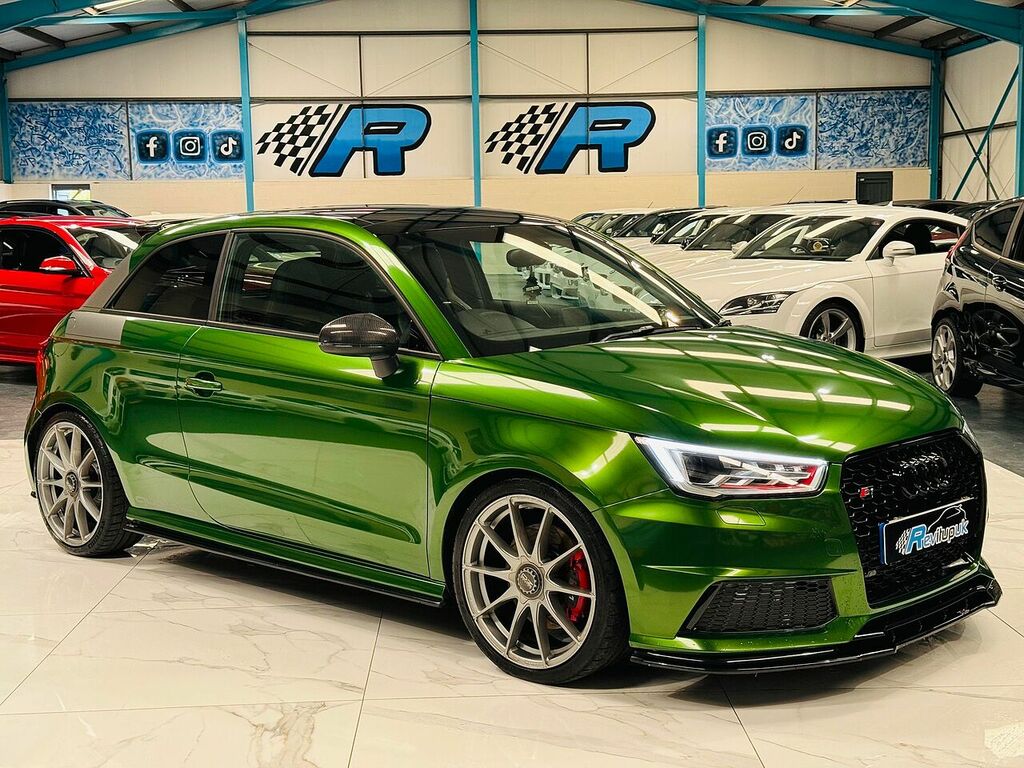 Compare Audi S1 Tfsi LD65TZX Green