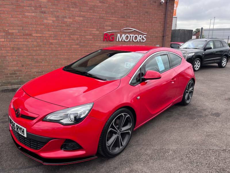Compare Vauxhall Astra GTC Hatchback DF65RYH Red