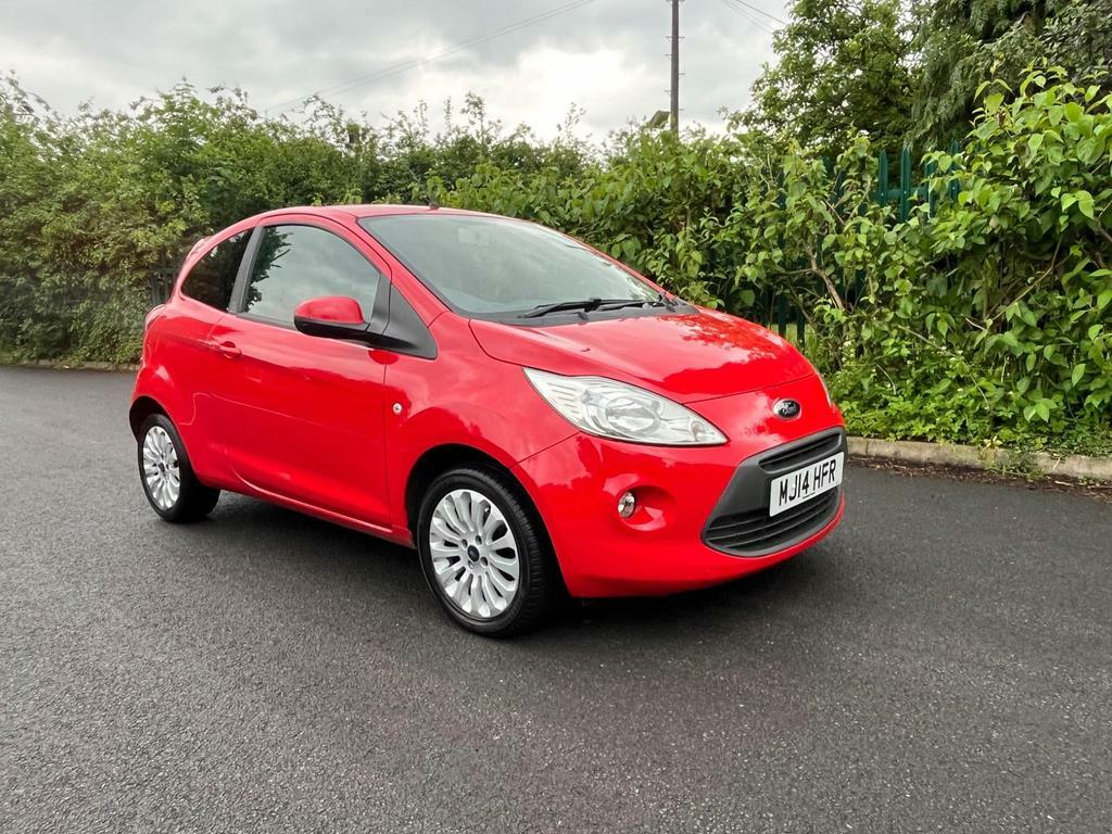 Compare Ford KA 1.2 Zetec Euro 6 Ss MJ14HFR Red