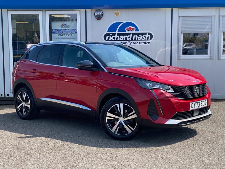 Compare Peugeot 3008 1.5 Bluehdi Gt Eat8 CY73ECD Red