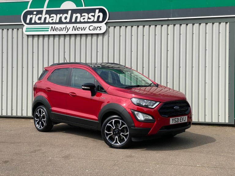 Compare Ford Ecosport 1.0 Ecoboost 125 Active YS21EVJ Red