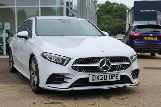 Compare Mercedes-Benz A Class A 180 Amg Line DX20OPE White