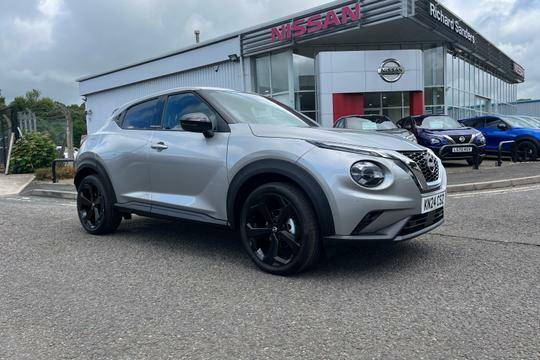 Compare Nissan Juke 1.0 Dig-t Tekna Dct KN24CSZ Silver