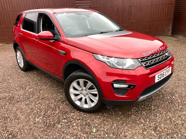 Land Rover Discovery Sport Estate Red #1