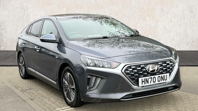 Compare Hyundai Ioniq 1.6 H-gdi 8.9Kwh Premium Se Hatchback P HN70ONU Grey