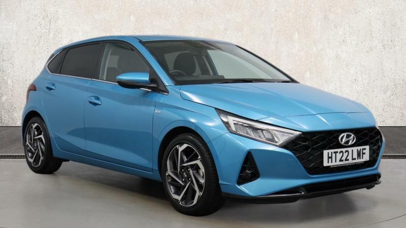Compare Hyundai I20 1.0 T-gdi Mhev Premium Hatchback Hybrid HT22LWF Blue