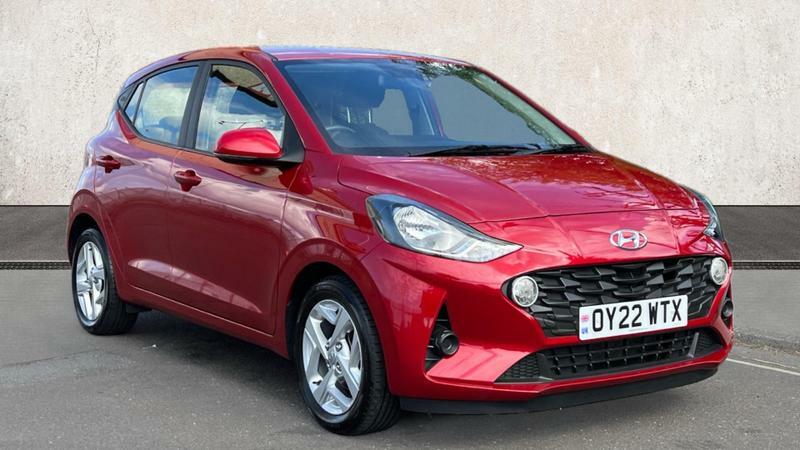 Compare Hyundai I10 1.0 Se Connect Hatchback Euro 6 S OY22WTX Red