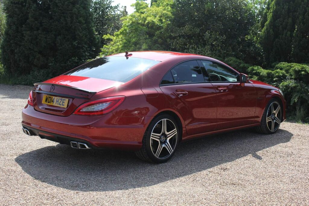 Compare Mercedes-Benz CLS Saloon N2CWN Red