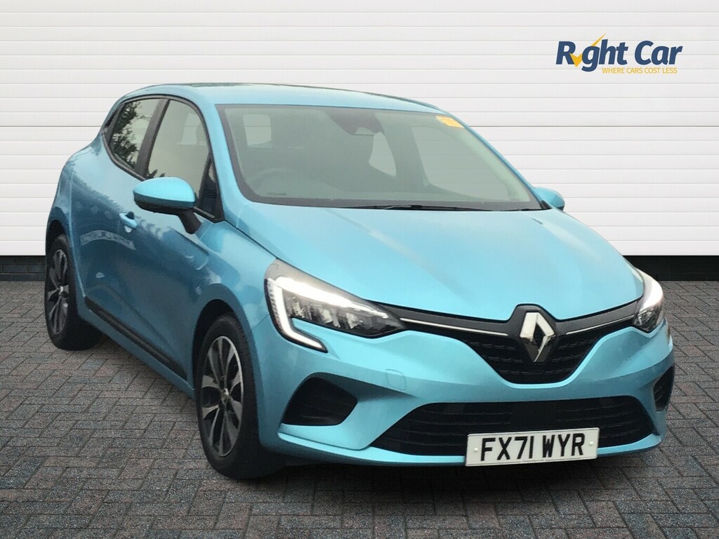 Compare Renault Clio 1.0 Tce 90 Iconic 2021 71 FX71WYR Blue