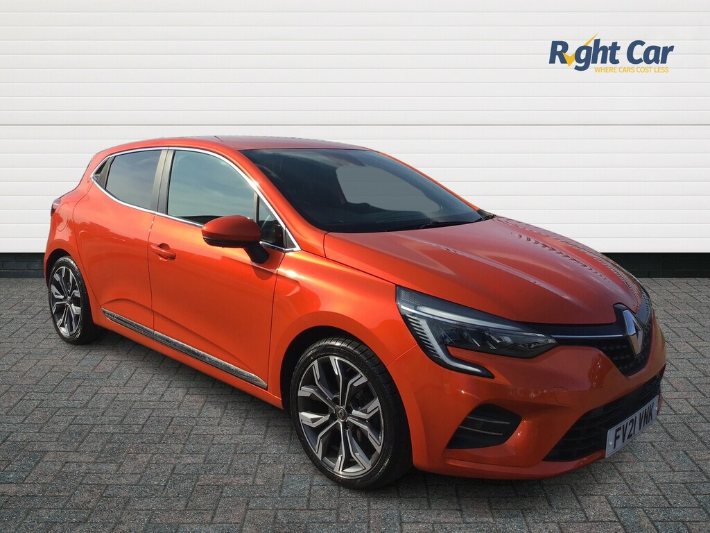 Compare Renault Clio 1.0 Tce 100 S Edition 2021 21 FV21VNK Orange