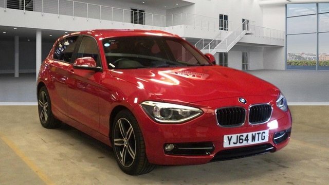Compare BMW 1 Series 120D Xdrive Sport YJ64WTG Red