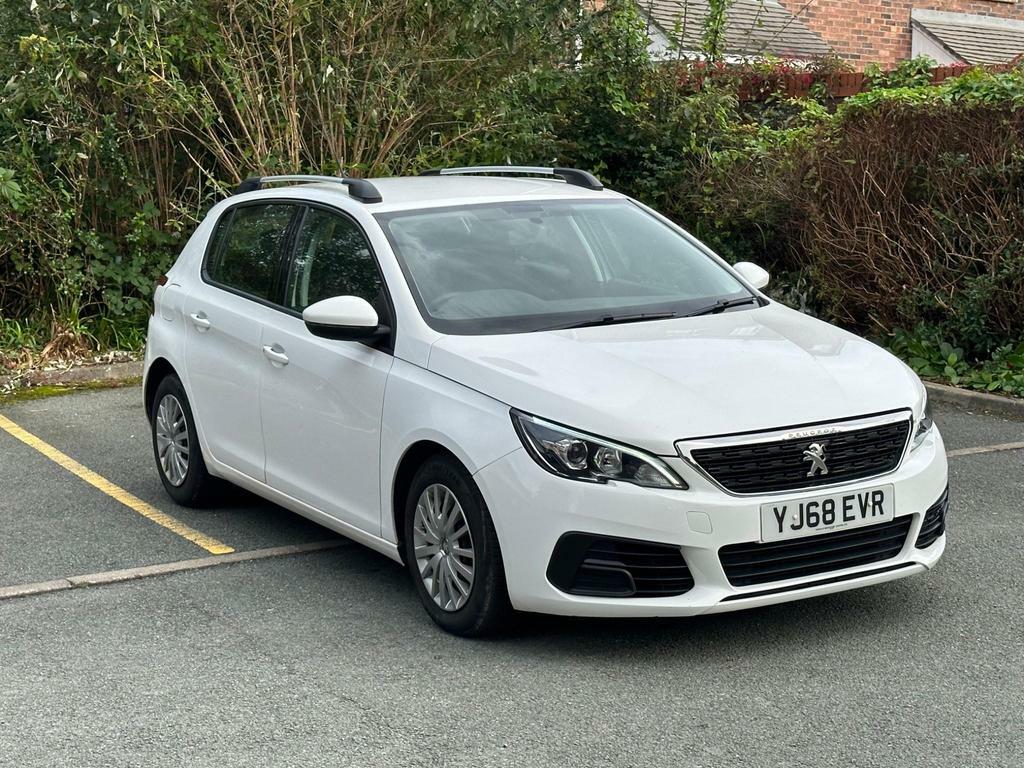 Compare Peugeot 308 1.6 Bluehdi Access Euro 6 Ss YJ68EVR White