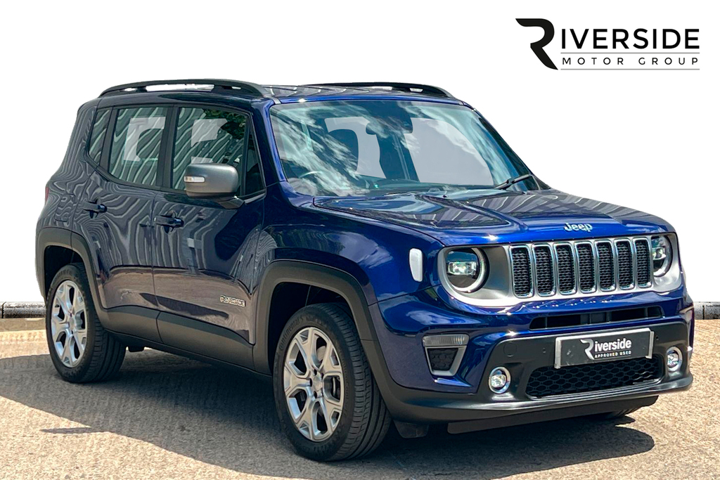Compare Jeep Renegade 1.3 Gse T4 11.4Kwh Limited 4Xe Euro 6 Ss 5 RO21PVV Blue