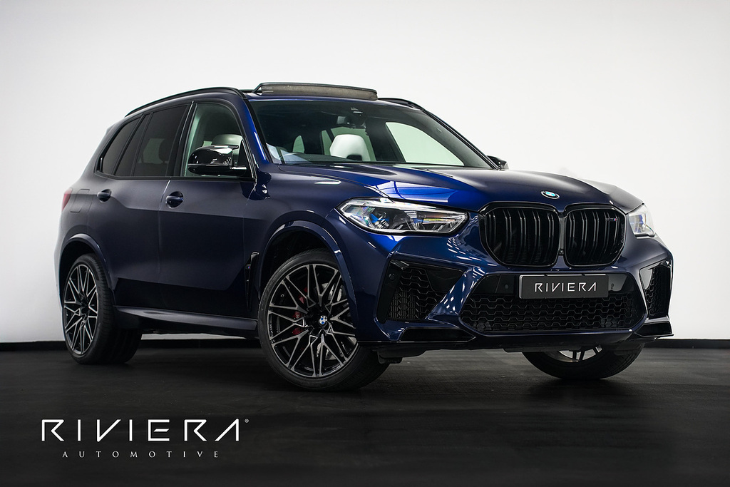 Compare BMW X5 M I V8 Competition FD21NDG Blue
