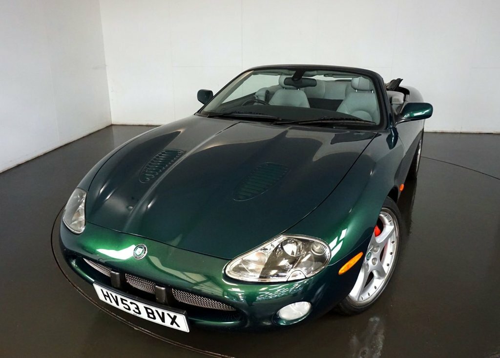 Compare Jaguar XKR 4.2 Xkr Convertible 400 Bhp-supplied New E10JRR Green
