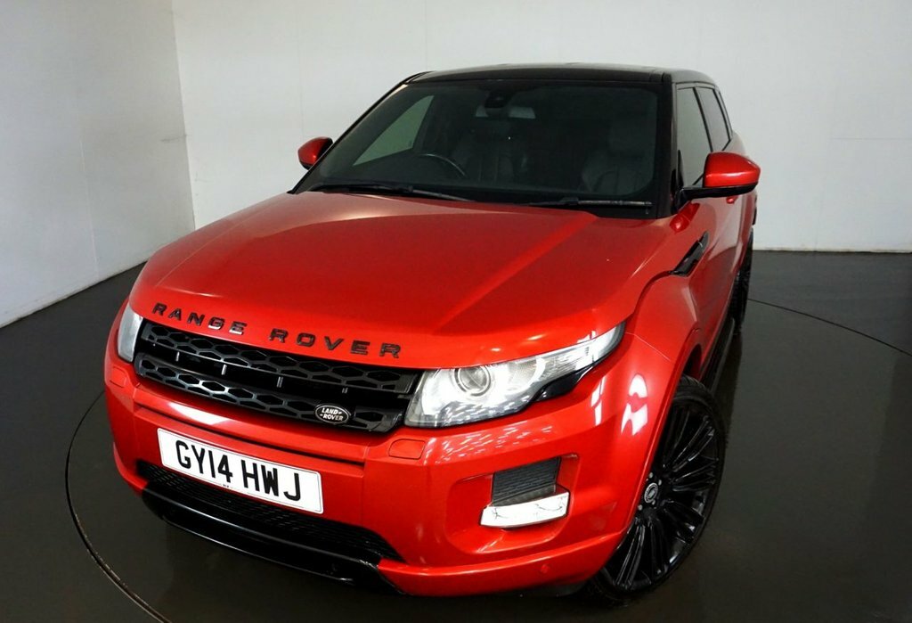 Compare Land Rover Range Rover Evoque 2.2 Sd4 Pure Tech 190 Bhp-finished In GY14HWJ Red
