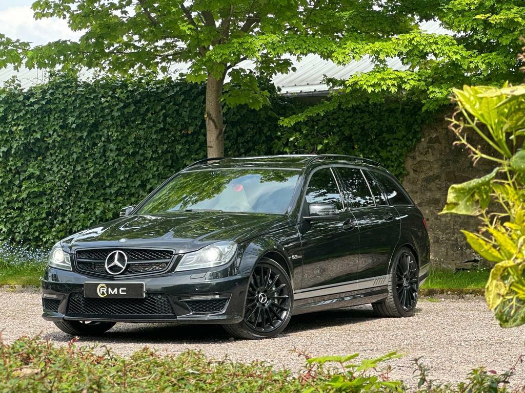 Compare Mercedes-Benz C Class 6.3 C63 V8 Amg Spds Mct Euro 5  Black