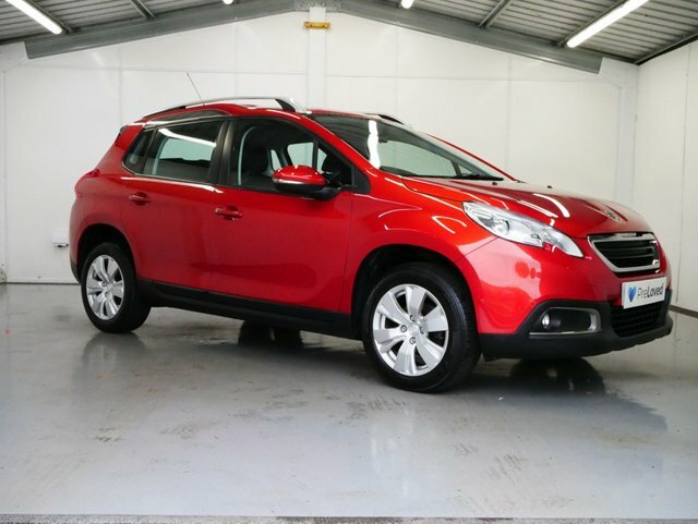 Compare Peugeot 2008 1.4 Hdi Active 68 Bhp IRZ8419 Red
