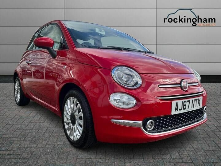Compare Fiat 500 1.2 Lounge Euro 6 Ss AJ67NTK Red