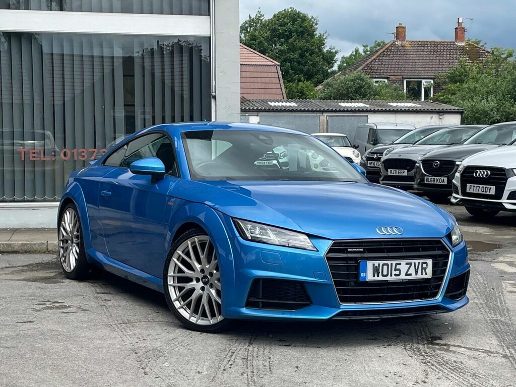 Audi TT Coupe Blue #1