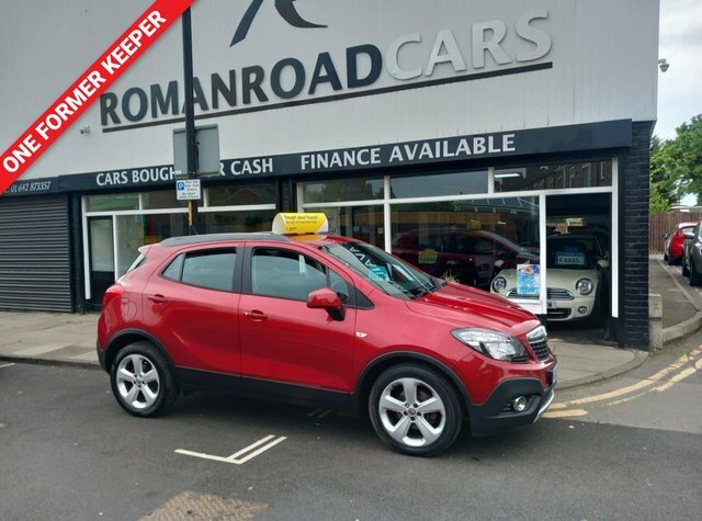 Compare Vauxhall Mokka 1.6 Exclusiv Ss DX15LPJ Red