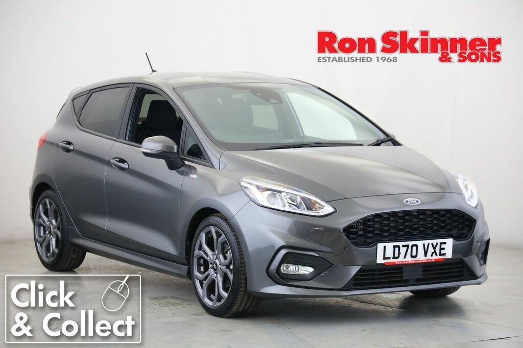 Compare Ford Fiesta 1.0 St-line Edition Mhev 124 Bhp LD70VXE Grey