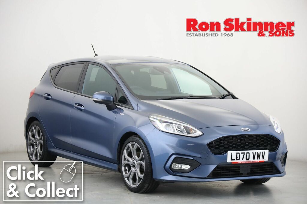 Compare Ford Fiesta 1.0 St-line Edition Mhev 124 Bhp LD70VWV Blue