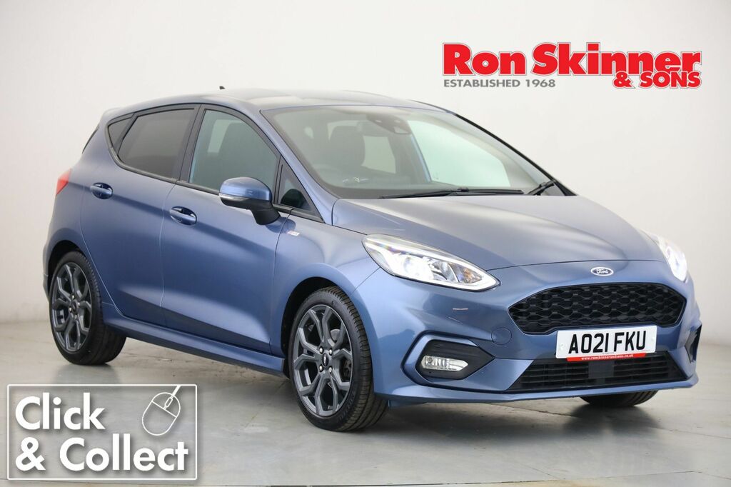 Compare Ford Fiesta 1.0 St-line Edition 94 Bhp AO21FKU Blue