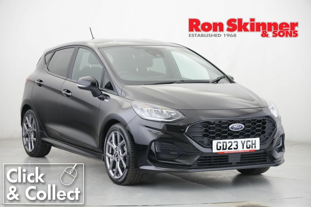 Compare Ford Fiesta 1.0 St-line Edition Mhev 124 Bhp GD23YGH Black