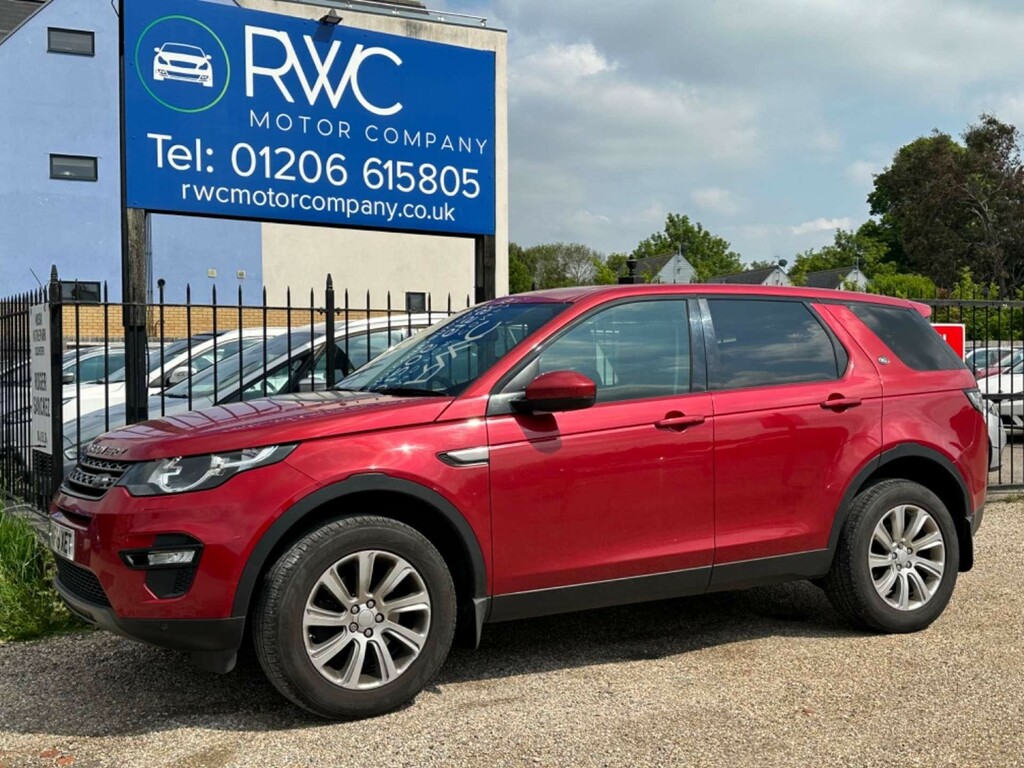 Compare Land Rover Discovery Sport Sport 2016 16 KF16XET Red