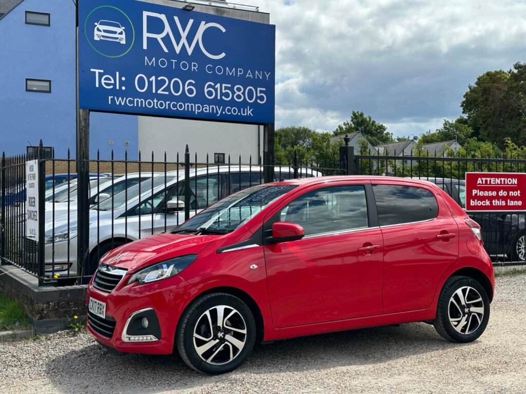 Compare Peugeot 108 2017 17 1.2 CK17RBX Red